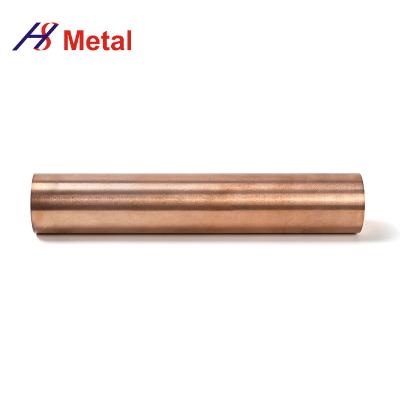 China Metallurgy WCu Alloy W50Cu50 Copper Tungsten Bar Stock Electrical Conductivity for sale