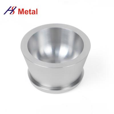 China Forging Sintering Tungsten Melting Crucible Low Thermal Expansion Smooth for sale