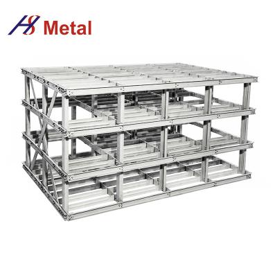 China ASTM B387 High Temperature Furnace Molybdenum Parts Rack For Vacuum Furnace for sale