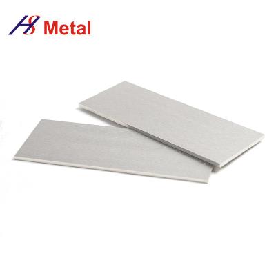 China 990,9% 99,95% Hoja de placa de niobio de origen OEM Hoja de acero de metal estándar ASTM B393-05 en venta