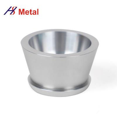 China Sintered Tungsten Crucible Purity 99.95% For Quartz Glass And Rare Earth Smelting Industry for sale