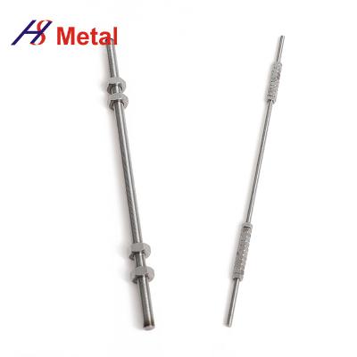 China Customized Length Molybdenum Screw Rod Thread Strong Wear Resistance for sale