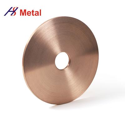 China Corrosion Resistance Tungsten Copper Alloy Parts Tungsten Copper Alloy Disc for sale