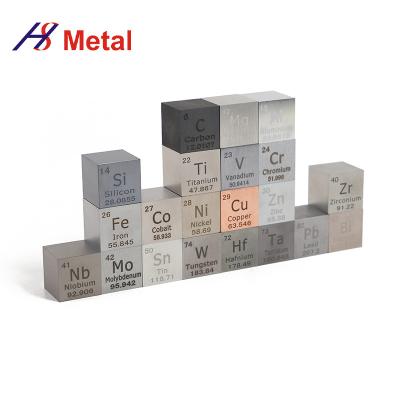 China 2 Inch Pure Tungsten Cube Weight Blocks Tungsten Alloy Balancing Weights for sale