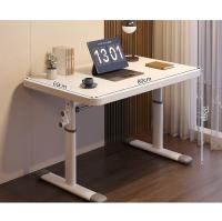 Quality Mail Packing Eco-Friendly Partical Board Desktop Home Office Workstation Sit Stand Table for sale