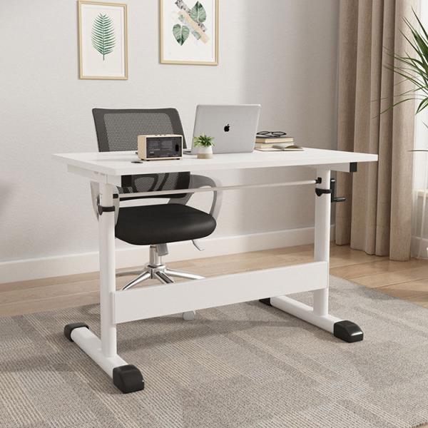 Quality Manual Height Adjustment Office Computer Working Table for DIY Modern Computer for sale