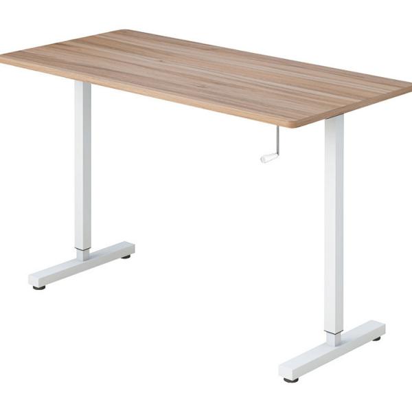 Quality Modern SPCC Steel Frame Wood Grain Executive Director Office Table with Manual for sale