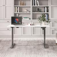 Quality Modern Boss Study Electric Standing Desk with Metal Column and Adjustable Height for sale