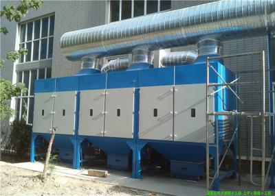 China 132KW Fan Central Dust Collector 960m2 Filtering Area Steel Housing for sale