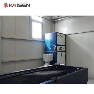 China Automatic CNC Plasma Fume Extractor Dust Extractor Central Control High Strength for sale
