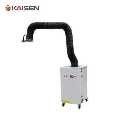 China 15㎡ 0.75kW Single Suction Arm Industrial Fume Extractor for sale