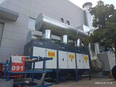 China 320 ㎡ Filtering Area Dust Collection Equipment , Efficient Dust And Fume Extraction for sale