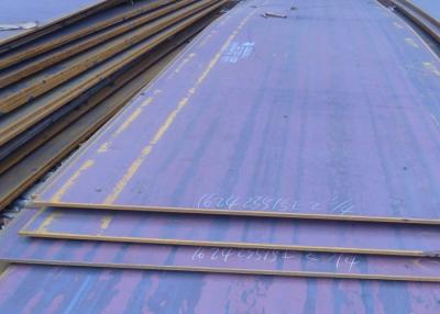 China High Strength Low Alloy Steel Plate , JIS G 3106 SM490A Standard HR Steel Plate for sale
