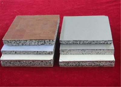 China La espuma de aluminio compuesta artesona tamaño estándar de la porosidad 600*1200m m del 75%~90% en venta
