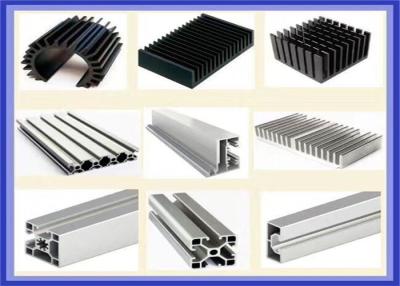 China Automobile 6005 Extruded Aluminium Profiles , Anti Corrosion Extruded Aluminum Shapes for sale