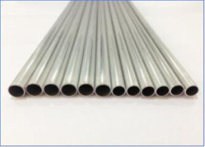 China Thin Round Brazing Aluminum Pipe For Automotive Engine Cooling Module for sale