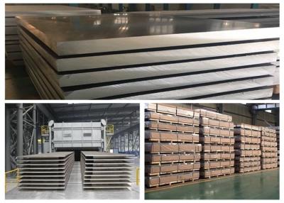 China Aluminio ferroviario de la placa de cama de la aleación de aluminio del En Aw 5754 del carro Almg3 en venta