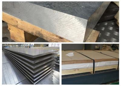 China Grueso de aluminio de la aleación 3.2m m de la placa 5a02 H112 del grado marino profesional en venta