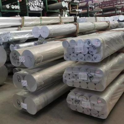 Chine la barre de rond 6061 T6 en aluminium de 65*10mm a expulsé poli à vendre