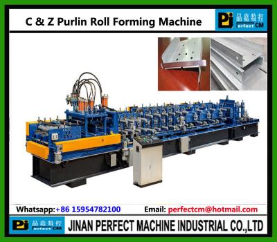 China C and Z Purlin Roll Forming Machine for sale