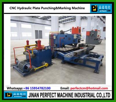 China Máquina de perforación y de marcado de la placa hidráulica del CNC (modelo PP103/PP104) en venta