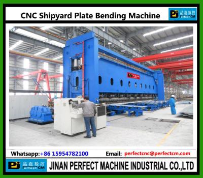 China Dobladora de la placa de la construcción naval del CNC (los 21m) en venta