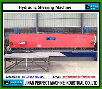 China Hydraulic Guillotine Plate Shearing Machine for sale
