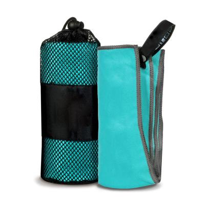 China Toalhas de ginástica de microfibra personalizadas secar rápido 3 tamanho Pack Lightweight Sport Towel Set à venda
