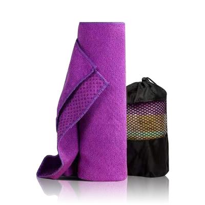 Chine Tissu de tapis de yoga pliable personnalisé non glissant très absorbant nettoyable à vendre
