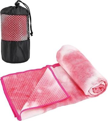 中国 Bulk Microfiber Tie Dye Sport Yoga Towel Lightweight 販売のため