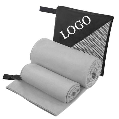China Antimicrobial Quick Dry Microfiber Gym Sports Towel Custom Yoga Towel for sale