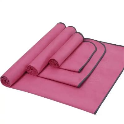 China toalla de gimnasio personalizada de microfibra rápida y seca yoga toalla deportiva al aire libre en venta