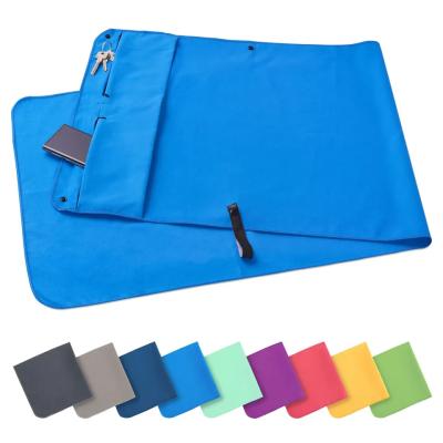 China Soft Microfiber Gym Towel Anti-Bacterial And Quick-Drying For Active Lifestyles for sale