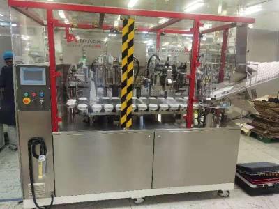 China 4 Head Filling Nozzle 60 Ppm Tube Filler Machine for sale