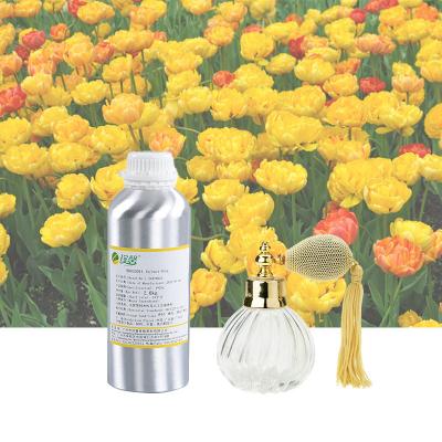 China Tulips Floral Fragrance Perfume Oil For Female Male Perfume Making Fragrance for sale