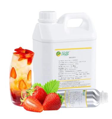 China Food Grade Fresh Strawberry Flavour Juice Strawberry Flavor For Making Beverage for sale