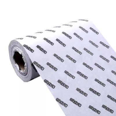 China Recyclable Christmas White Tissue Paper Wrap Gift Shoe Packaging With Custom Logo for sale