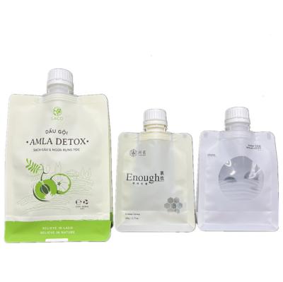 China Organic Fruit Puree Squeeze Baby Food Spout Pouch Reusable Juice Beverage Doypack Bag en venta
