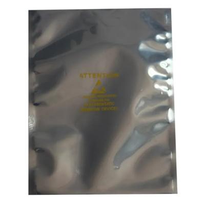 China Custom Logo Printed ESD Shielding Bags Metallic Polyester / Polyethylene / Polypropylene for sale