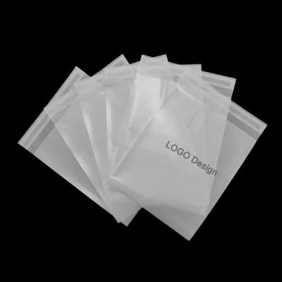 China Bolsa de papel abonable de papel cristal del papel cristal del sobre respetuoso del medio ambiente impermeable de encargo de Ppaer para la ropa en venta