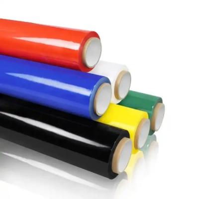 China Custom Printing Accepted Handy Stretch Film For High Performance Packaging for sale