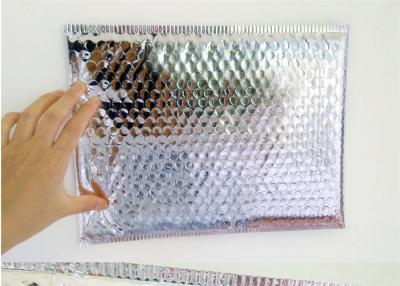 China Silver Bubble Mailer Bag 15x210mm #B Jiffy Bubble Bags For Transport Oil Resistant for sale