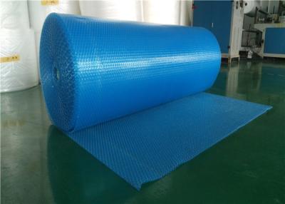 China Shockproof Blue Jumbo Rolls Of Bubble Wrap For Packaging 100cmx500m for sale