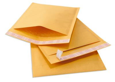 China 7.25 X 8 Kraft Easy Fold Mailers , #CD Bubble Envelopes Self Adhesive Seal for sale