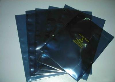 中国 袋を保護する湿気防止ESDはジップロックが付いている反静的な袋に掃除機をかけます 販売のため