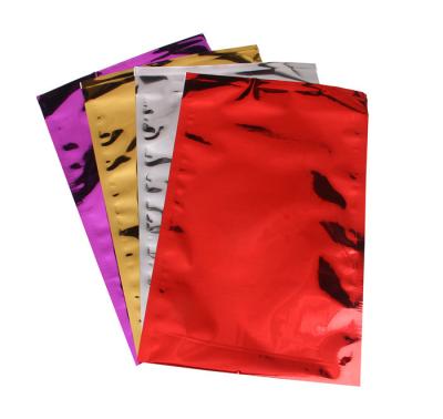 China Colorful Aluminum Foil Envelopes Moisture Proof Three Side Seal For Mailing for sale
