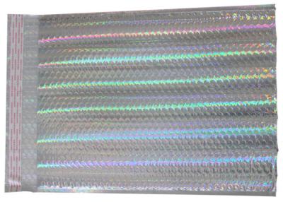 China Luxury Holographic Mailing Bags , #000 / 4x8 Shiny Color Padded Packing Envelopes for sale