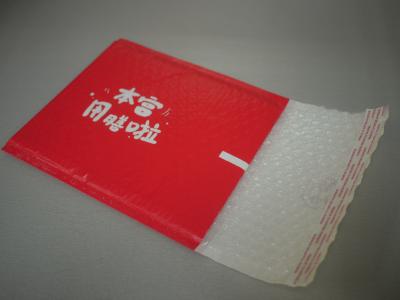 China Red Bubble Lined Poly Mailers Padded Envelopes 10.5 X 16  #5 Puncture Resistance for sale