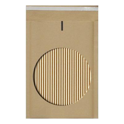 China Anti Static Kraft Corrugated Paper Padded Mailers With Copperplate Printing for sale