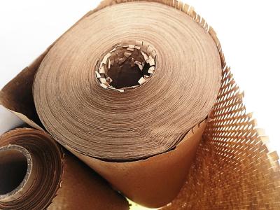 China 50mm*100m 80gsm Honeycomb Paper Roll Compostable for sale